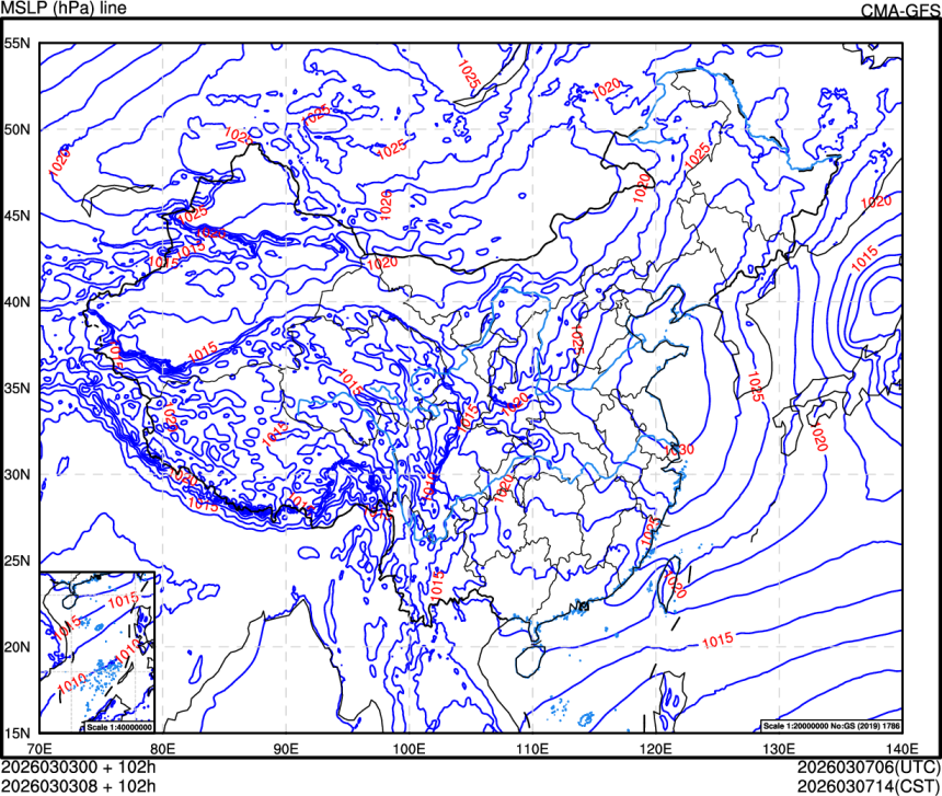 03/03 00时 +102小时