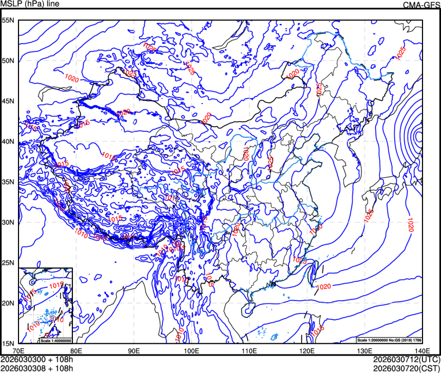 03/03 00时 +108小时