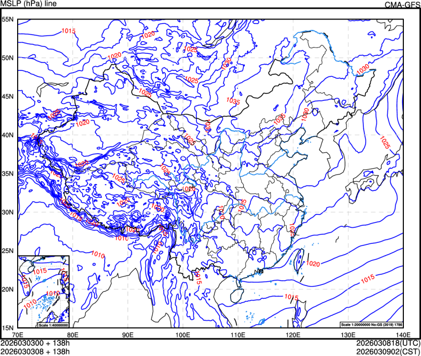 03/03 00时 +138小时