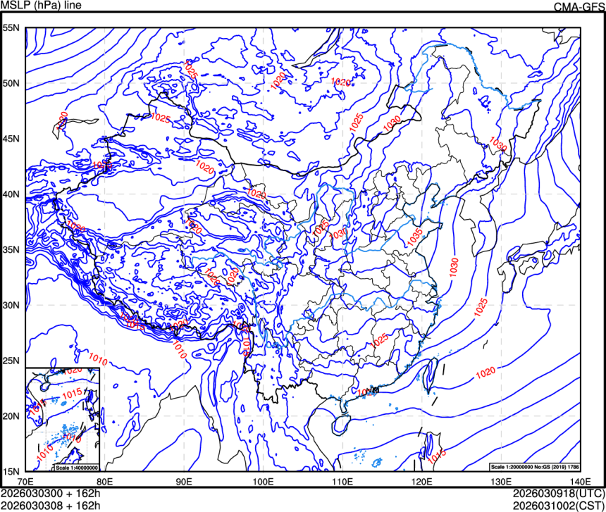 03/03 00时 +162小时
