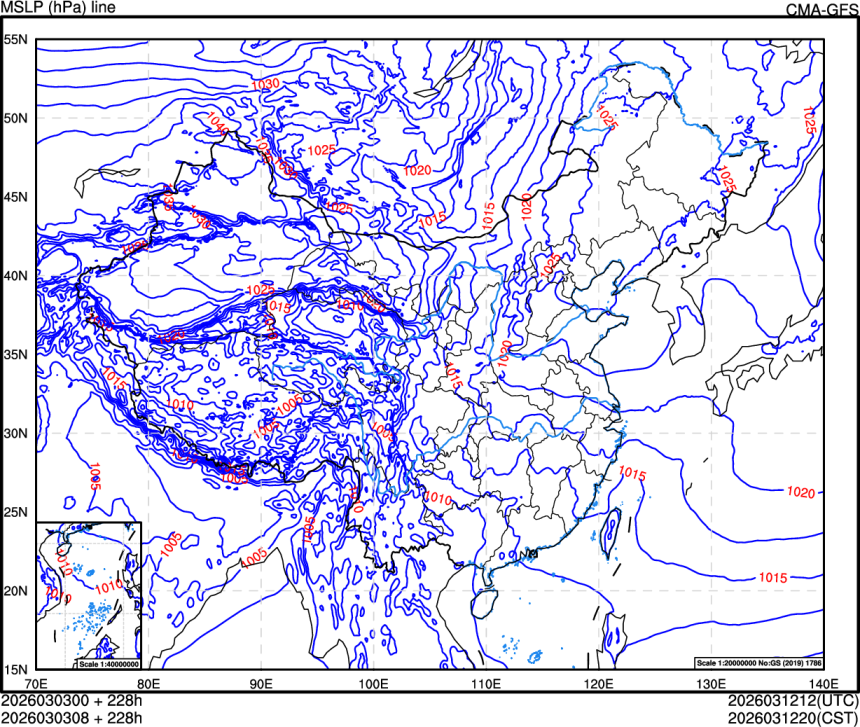 03/03 00时 +228小时