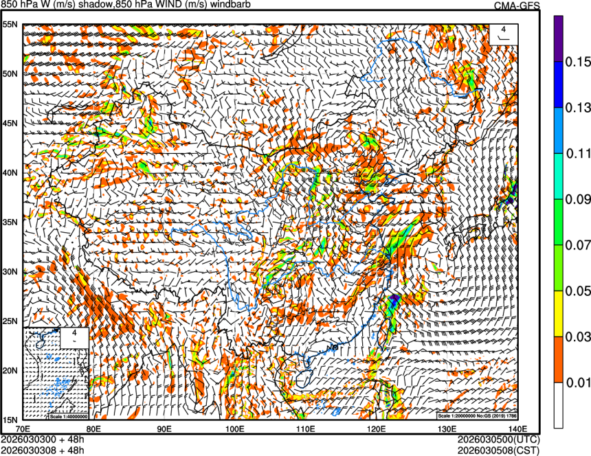 03/03 00时 +048小时