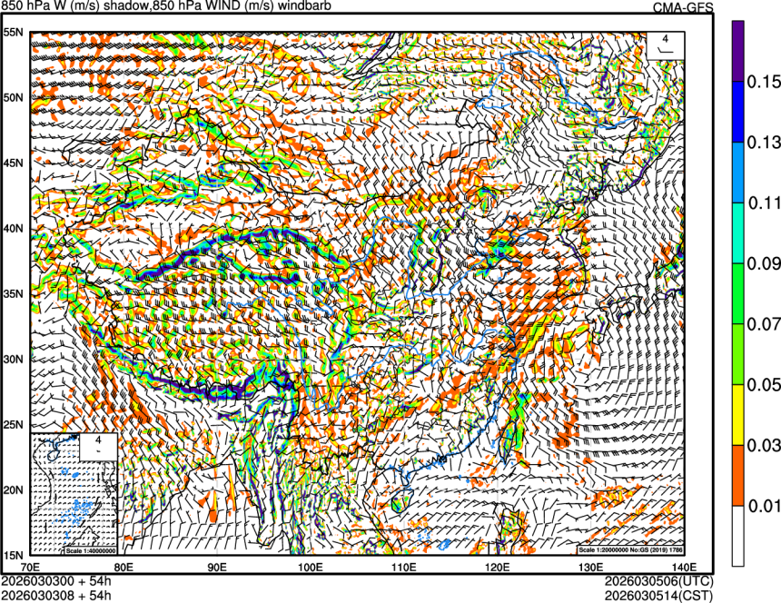 03/03 00时 +054小时