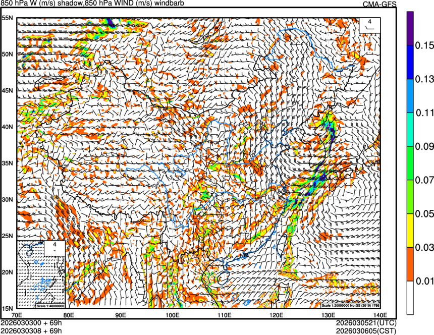 03/03 00时 +069小时