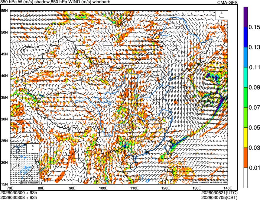 03/03 00时 +093小时