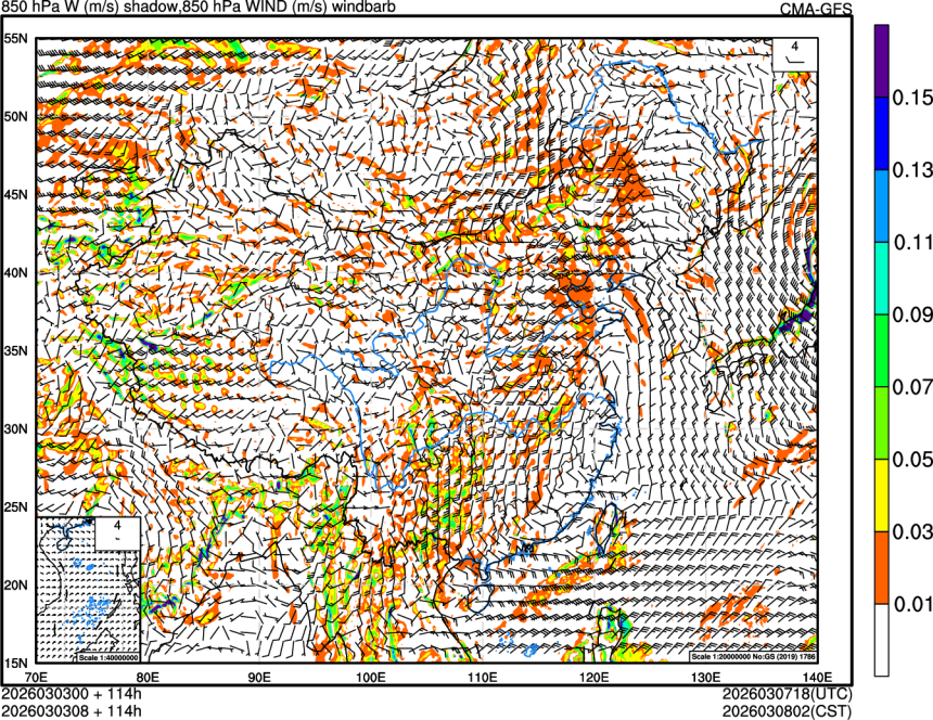 03/03 00时 +114小时