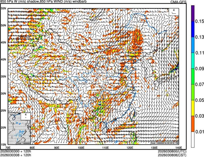 03/03 00时 +120小时