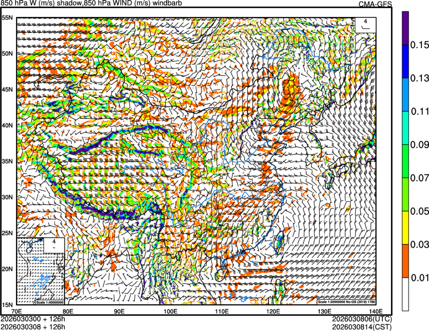 03/03 00时 +126小时