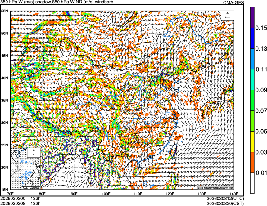 03/03 00时 +132小时