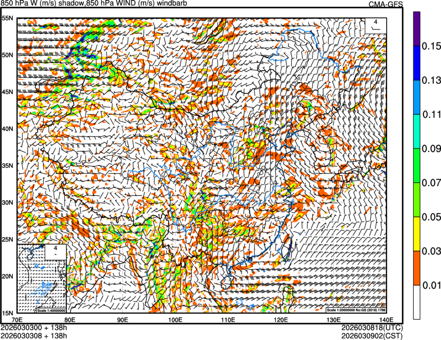 03/03 00时 +138小时