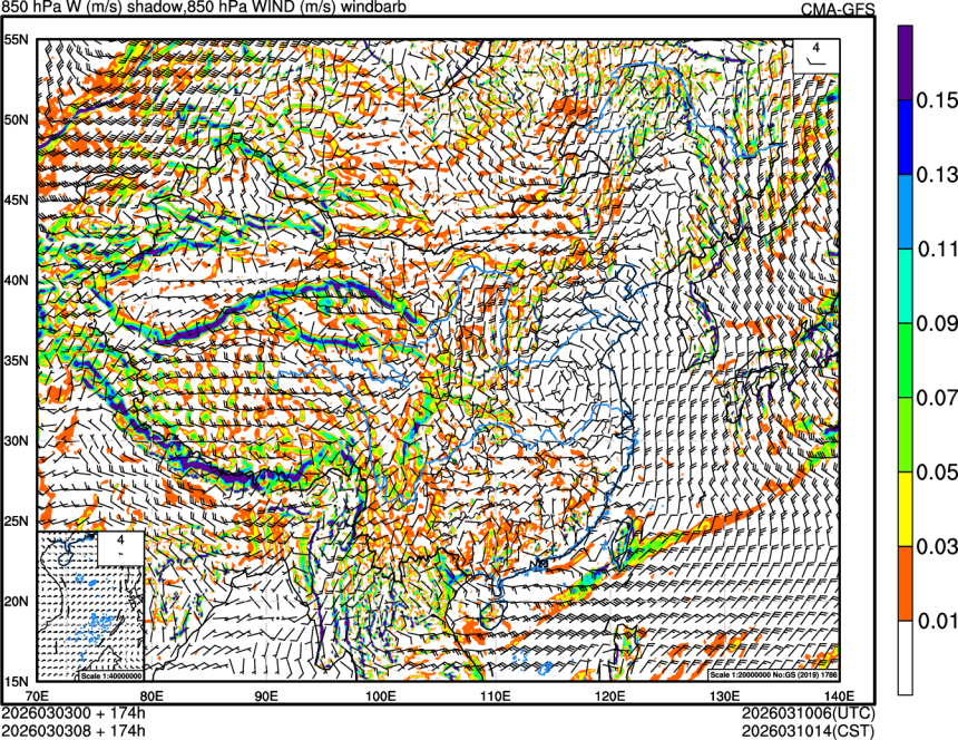 03/03 00时 +174小时