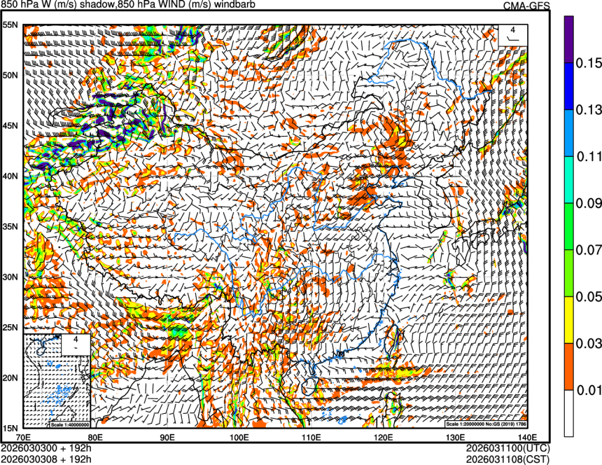 03/03 00时 +192小时