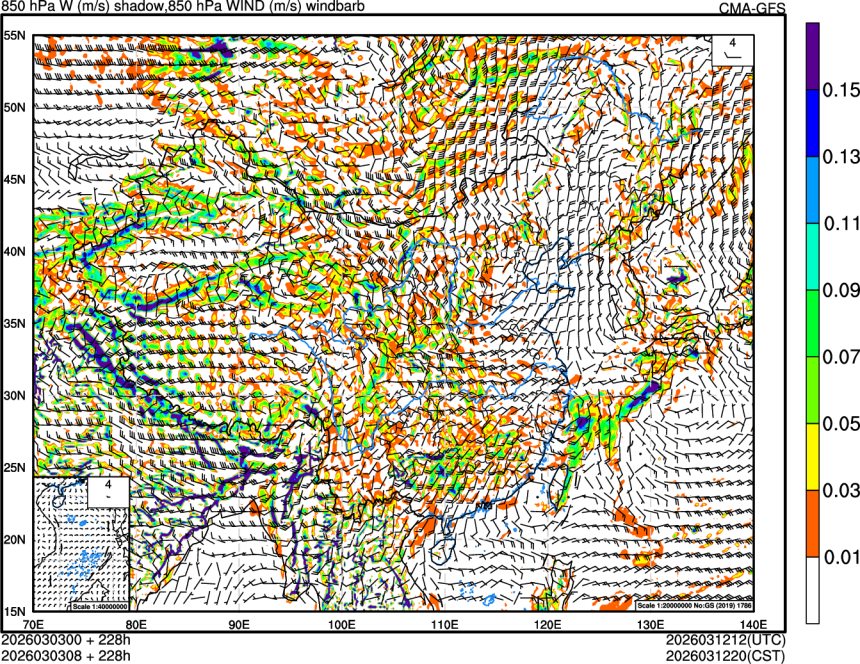 03/03 00时 +228小时
