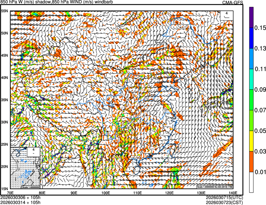 03/03 06时 +105小时