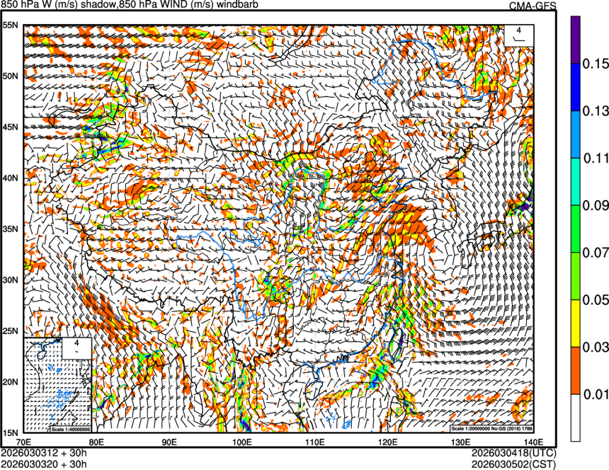 03/03 12时 +030小时