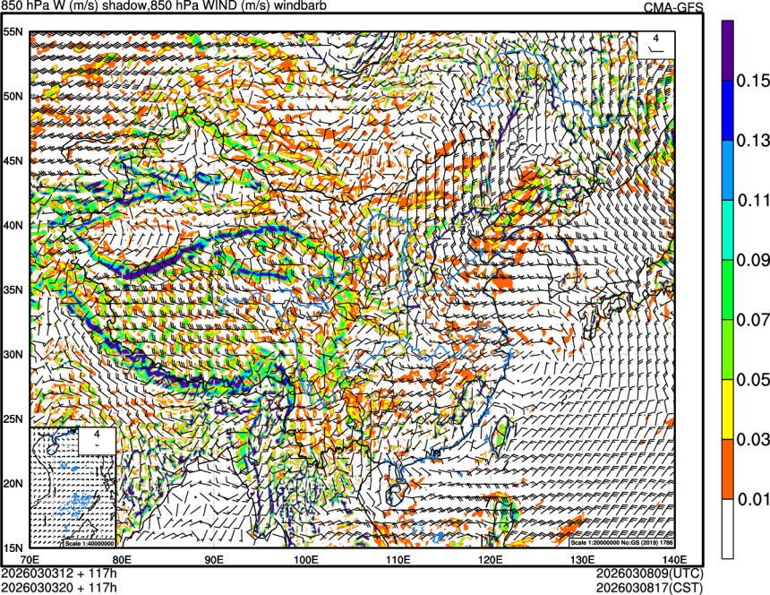 03/03 12时 +117小时