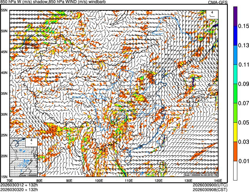 03/03 12时 +132小时
