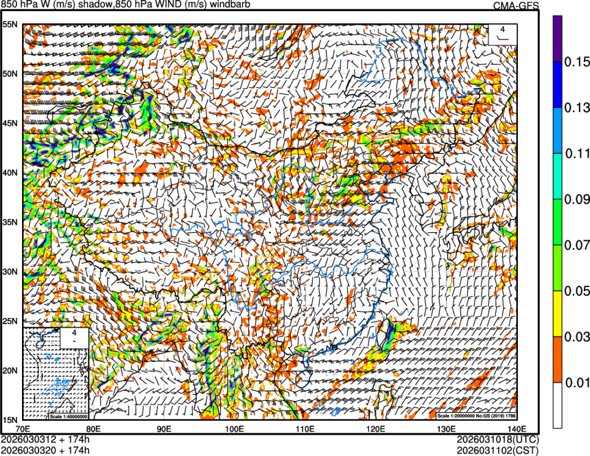 03/03 12时 +174小时