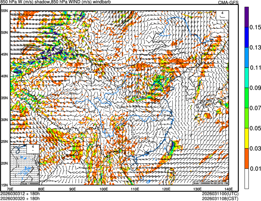 03/03 12时 +180小时