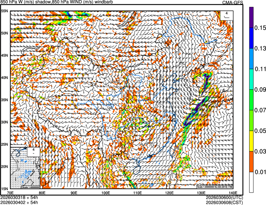 03/03 18时 +054小时