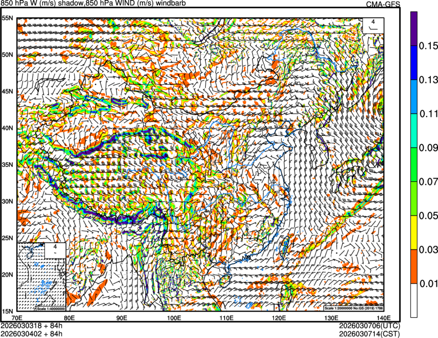 03/03 18时 +084小时
