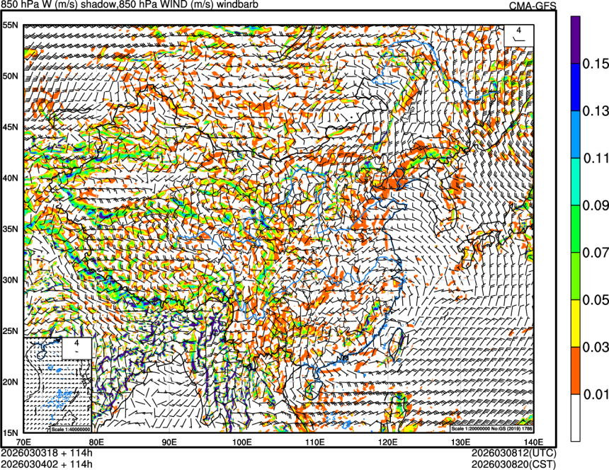 03/03 18时 +114小时