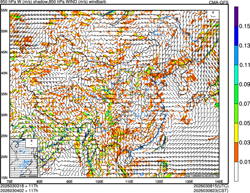 03/03 18时 +117小时