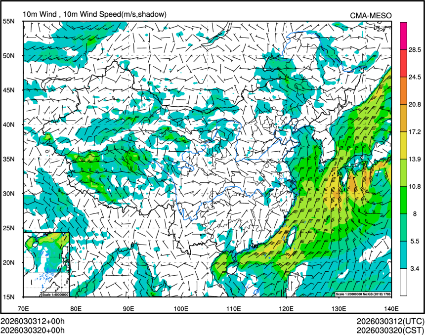 03/03 20时 +000小时