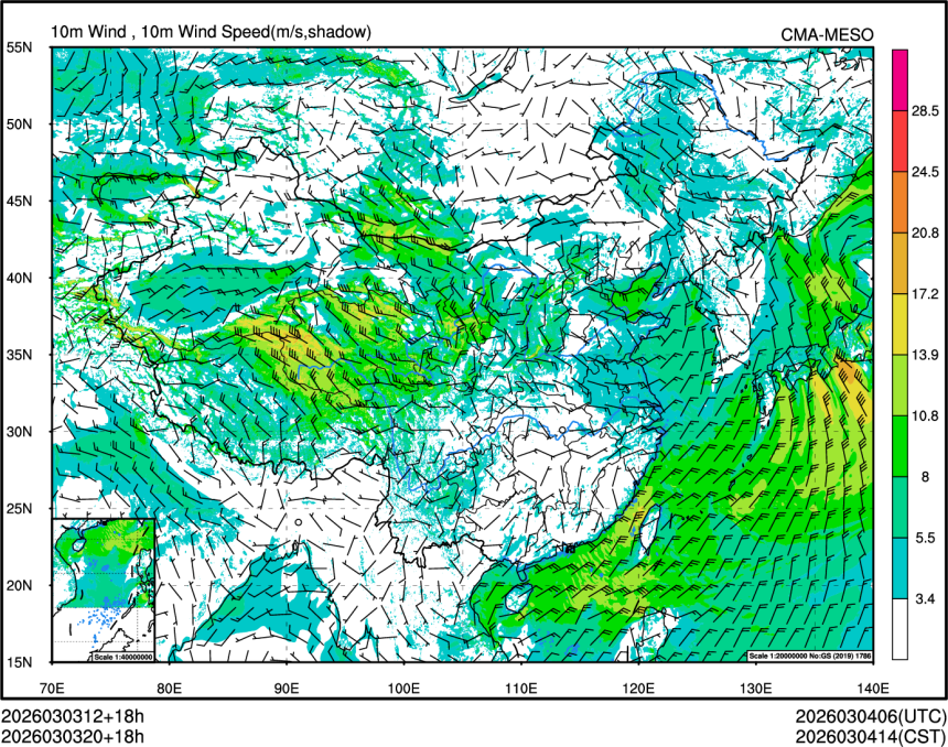 03/03 20时 +018小时
