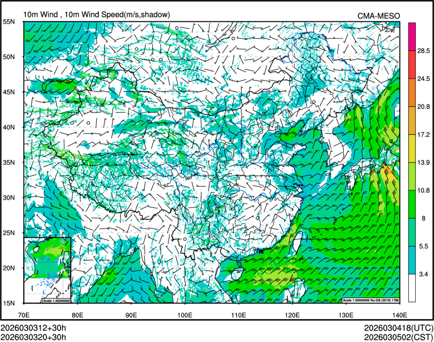03/03 20时 +030小时