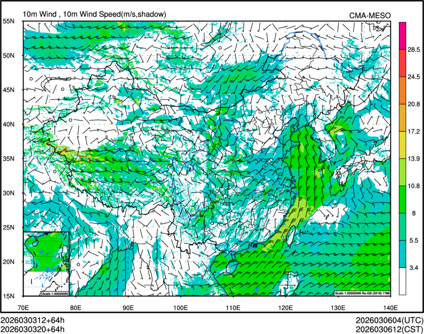 03/03 20时 +064小时