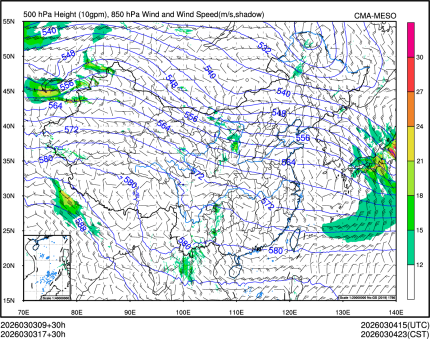03/03 17时 +030小时