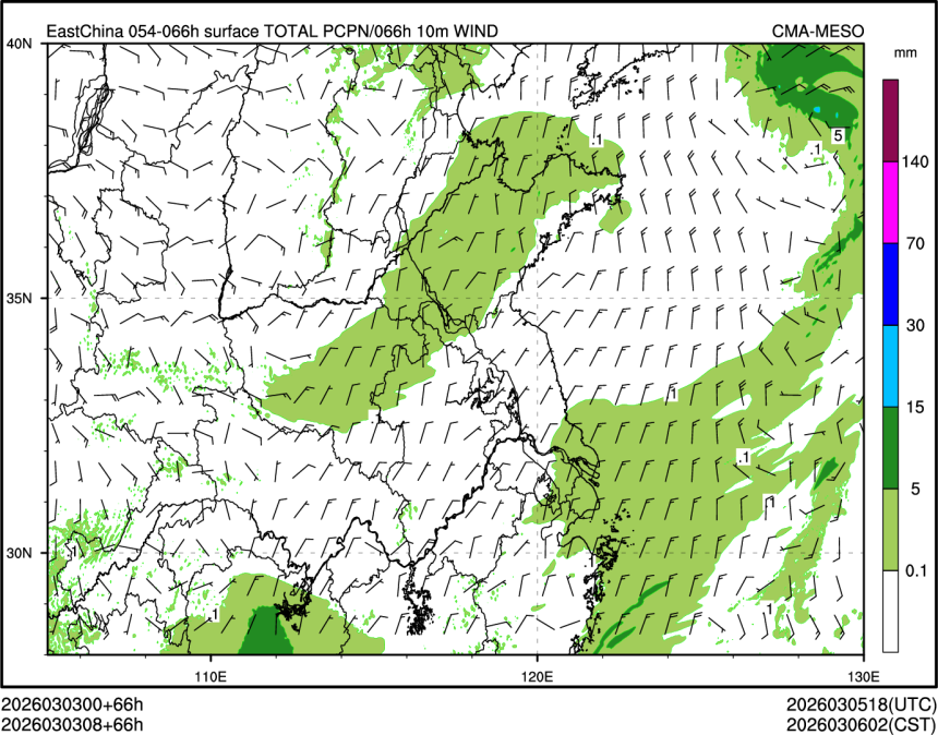 03/03 08时 +066小时