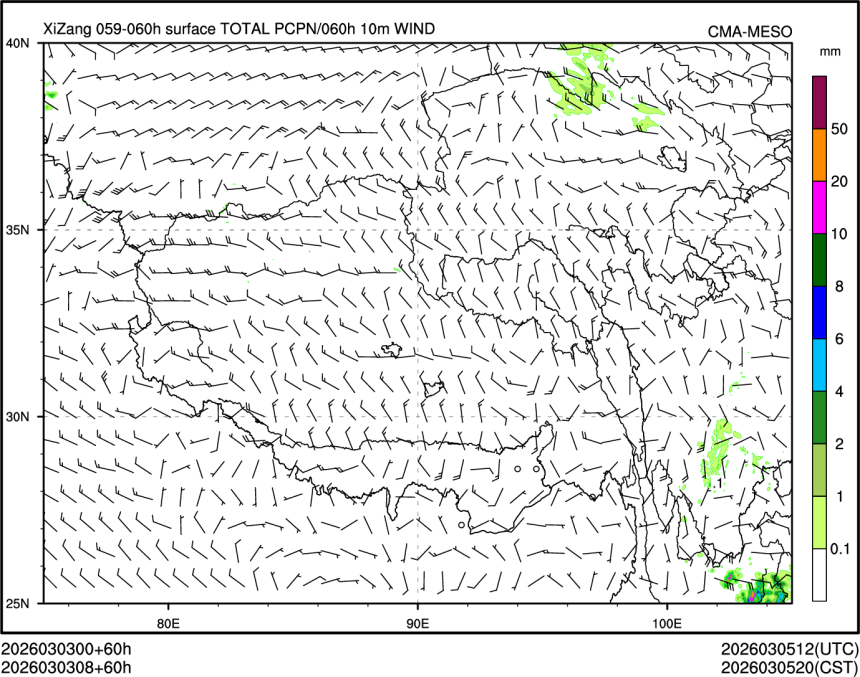 03/03 08时 +060小时