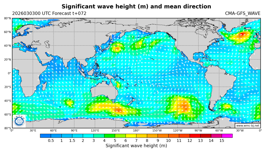 03/03 08时 +072小时