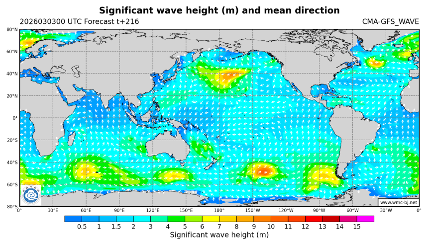 03/03 08时 +216小时
