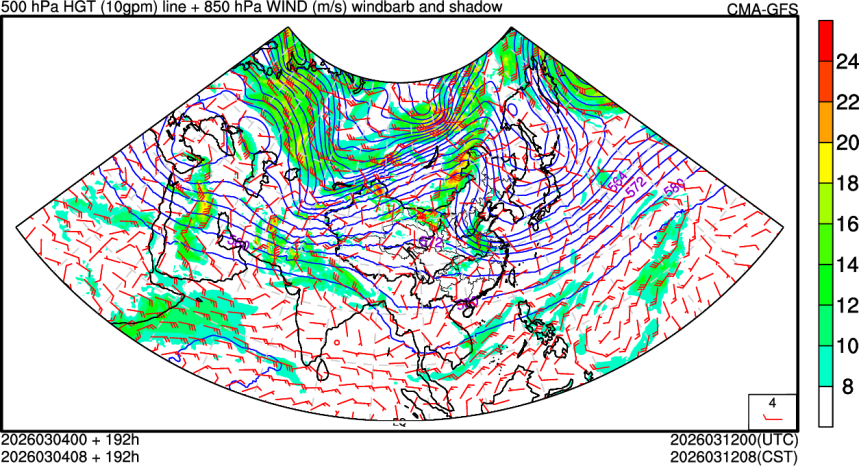 03/04 00时 +192小时