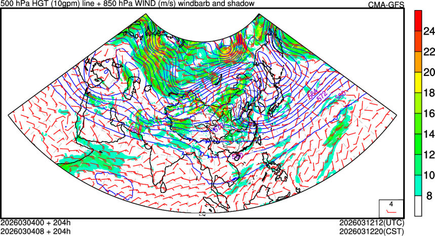 03/04 00时 +204小时