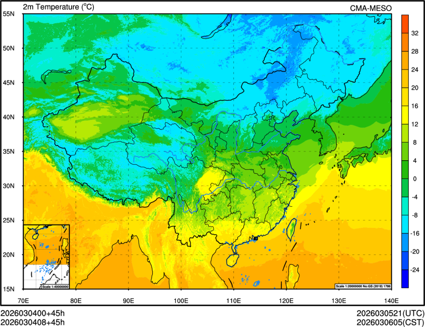 03/04 00时 +045小时