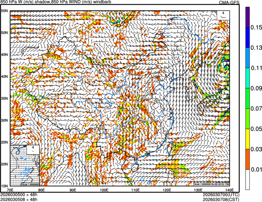 03/05 00时 +048小时