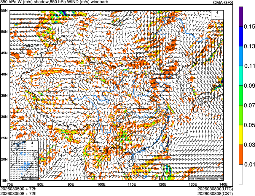03/05 00时 +072小时