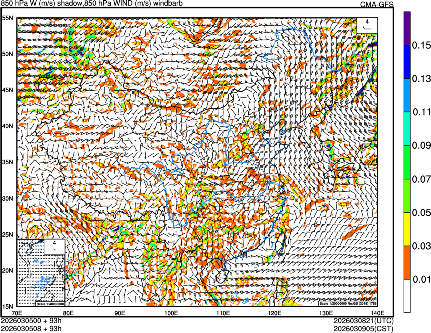 03/05 00时 +093小时