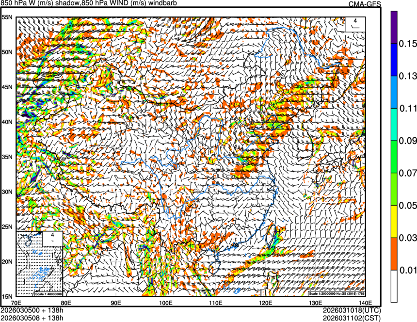 03/05 00时 +138小时