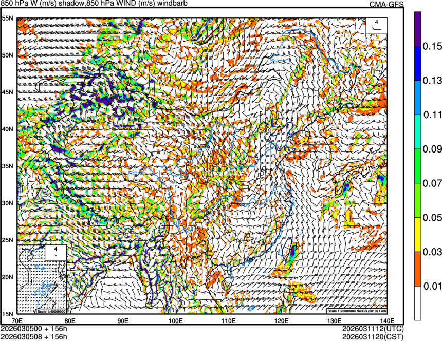 03/05 00时 +156小时