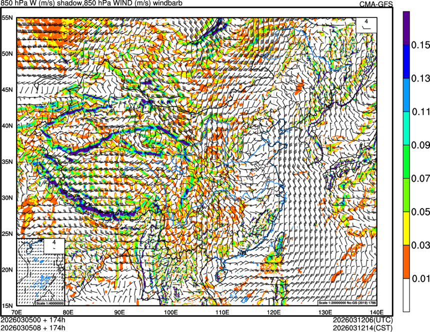03/05 00时 +174小时