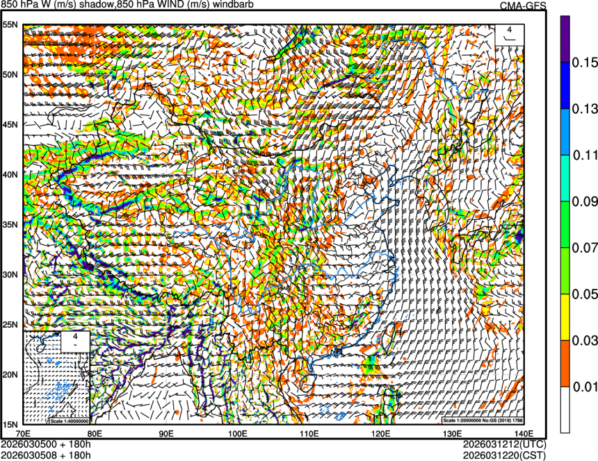 03/05 00时 +180小时