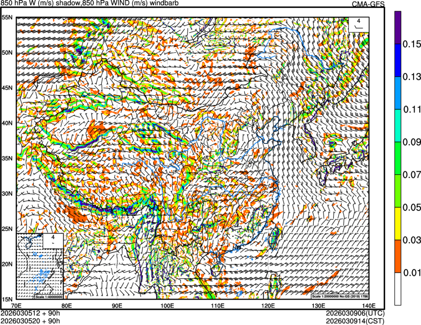 03/05 12时 +090小时