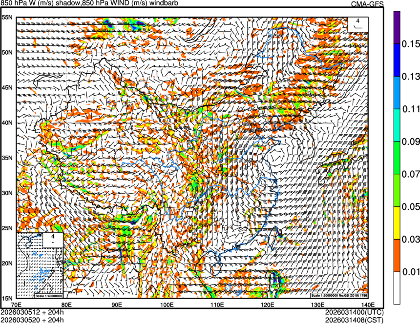 03/05 12时 +204小时