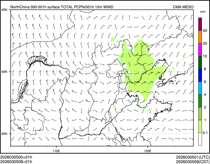 03/05 08时 +001小时