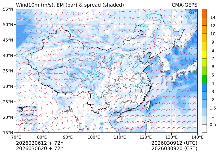 03/06 20时 +072小时